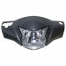Farol Completo Honda Biz 125 Prata Metalico 2019 Ate 2020