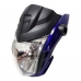 Farol Completa Com Aranha Honda Cg 160 Fan Azul Metalico 2022 Até 2024