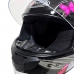 Capacete Spark Flash Borboleta Preto Nº 56