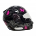 Capacete Spark Flash Borboleta Preto Nº 56