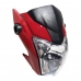  Frente Farol Completo Honda Cg 160 Titan Ex Vermelho 2016 Ate 2021