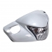 Farol Completo Honda Biz 125 Freio Disco 2016 Branco Perolizado