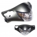Farol Completo Honda Biz 125+ Freio a Disco 2008 Ate 2009 Cinza Metalico