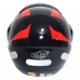 Capacete Aberto Thunder Preto/Vermelho Stell Nº 60