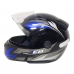 Capacete E08 Fast Preto/Azul Nº 60