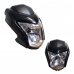 Frente Farol Completo Sem Lampada Honda Nxr 160 Bros Preta 2016 Até 2022