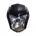 Frente Farol Completo Sem Lampada Honda Nxr 160 Bros Preta 2016 Até 2022