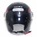 Capacete Spark Jet Sting Preto/Chumbo Nº 58