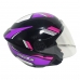 Capacete Spark Jet Sting Preto/Lilas Nº 60