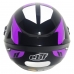 Capacete Spark Jet Sting Preto/Lilas Nº 60