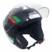 Capacete Spark Jet Sting Preto/Branco Nº 58