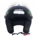 Capacete Spark Jet Sting Preto/Branco Nº 58