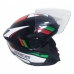 Capacete Spark Jet Sting Preto/Branco Nº 58