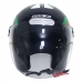 Capacete Spark Jet Sting Preto/Branco Nº 58