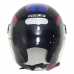 Capacete Spark Jet Sting Preto/Azul Nº 60