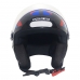 Capacete Spark Jet Sting Preto/Azul Nº 60