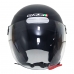 Capacete Spark Jet Solid Preto Fosco Nº 56