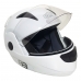 Capacete E08 Solid Branco Nº 58