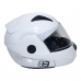 Capacete E08 Solid Branco Nº 58