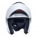 Capacete E08 Solid Branco Nº 58