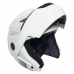 Capacete E08 Solid Branco Nº 58