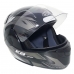 Capacete E08 Fast Preto/Prata Nº 61