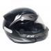 Capacete E08 Fast Preto/Prata Nº 61