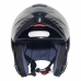 Capacete E08 Fast Preto/Prata Nº 60