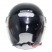 Capacete Spark Jet Borboleta Preto/Lilas Nº 56