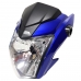 Frente Farol Completo Honda Cg 160 Titan Ex Azul 2015 Até 2021
