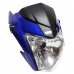 Frente Farol Completo Honda Cg 160 Titan Ex Azul 2015 Até 2021