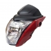 Frente Farol Completo Honda Cg 160 Fan Start Vermelho