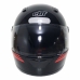 Capacete Ebf 7 Carbon Preto/Vermelho Nº 58