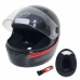 Capacete Ebf 7 Carbon Preto/Vermelho Nº 58