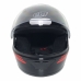 Capacete Ebf 7 Carbon Preto/Vermelho Nº 58