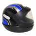 Capacete Automatico Bolt Preto/Azul Nº 58