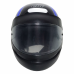 Capacete Automatico Bolt Preto/Azul Nº 60