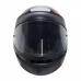 Capacete Automatico Bolt Preto/Vermelho Nº 60