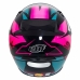 Capacete Spark Mixed Blue Preto/Rosa Nº 56