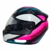 Capacete Spark Mixed Blue Preto/Rosa Nº 56