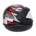 Capacete Automatico Style Preto/Vermelho Nº 56