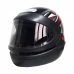 Capacete Automatico Style Preto/Vermelho Nº 56