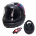 Capacete Automatico Style Preto/Roxo Nº 56