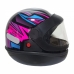 Capacete Automatico Style Preto/Roxo Nº 56