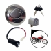 Kit Chave Ignição Honda Cg 125 Titan Fan ks Es 2009 Ate 2013 (3 PCS)