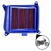 Filtro Ar + Tampa Titan Fan 150 160 Azul Vermelho