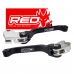 Par Manete Freio e Embreagem Honda Crf 230 Crf 250 Preto Red Dragon