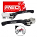 Par Manete Freio e Embreagem Honda Crf 230 Crf 250 Preto Red Dragon