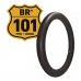 Pneu Tras. 80/100-14 C/C Tiger + Camara Ar 3.00-14 Biz 100/110/125 / Dream 100 / Pop 100/110