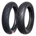 Par Pneu Moto Dianteiro 110/70-17 e Traseiro 150/60-17 Cb 300 Twister Ninja Technic